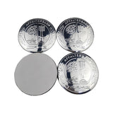 4pcs/set 56/75mm Mercedes Benz AMG Brabus Apple Tree Car Wheel Center Hub Cap Sticker Decal