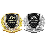 Hyundai Metal Diamond Car Rear Sticker Trunk Emblem Badge Decal