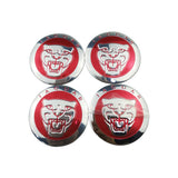 4pcs/set 60mm Jaguar Car Wheel Center Hub Sticker Decal