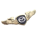 Mazda Angle Wings Metal Car Front Hood Bonnet Sticker Emblem Badge