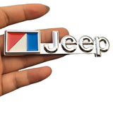 Jeep Metal Car Body Side Fender Sticker Auto Trunk Emblem Badge