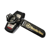 Mercedes Benz AMG Carbon Fiber Car Logo Keychain Keyring