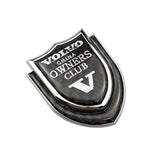 Volvo Shield Carbon Fiber Car Rear Sticker Window Emblem Badge Decal