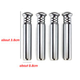4pcs/set Jeep Logo Car Door Bolt Lock Pins Gate Lock Screws