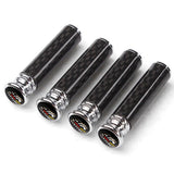 4pcs/set Honda Mugen Logo Carbon Fiber Car Door Bolt Lock Pins Gate Lock Screws