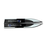 2pcs Mazda MS Mazdaspeed Logo Metal Car Side Fender Sticker Emblem Badge Decal Decoration