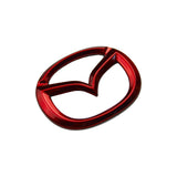 Mazda Stainless Steel Car Steering Wheel Sticker Emblem Badge Decal