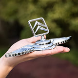 Citroen DS Metal Wings Car Front Hood Sticker Emblem Badge