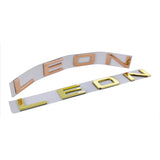 SEAT LEON Logo Metal Car Rear Sticker Decal Emblem Badge