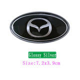 Mazda Elliptical Metal Car Window Sticker Emblem Badge Decal