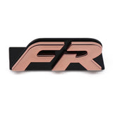 SEAT FR Logo Metal Car Front Hood Grille Emblem Bagde Rear Sticker Decal