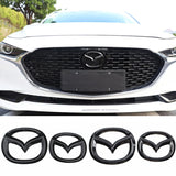 Mazda Axela Atenza CX4 CX5 CX-5 ABS Car Front Emblem Badge Rear Sticker Decal