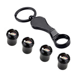 4pcs/set Cadillac Logo Car Air Valve Stem Caps Auto Tyre Valve Covers