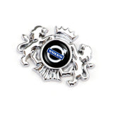 Volvo Double Lion Metal Car Rear Sticker Auto Window Emblem Badge Decal
