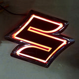 Suzuki Car LED Light Front Rear Emblem Badge