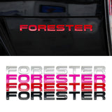 Subaru Forester Metal Letter Car Rear Sticker Decal Emblem Badge