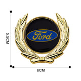 Ford Metal Car Rear Sticker Auto Window Emblem Badge Decal