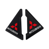 2PCS Mitsubishi Car Door Corner Edge Cover Anti-Scratch Protective Sticker