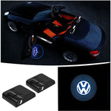2pcs Volkswagen VW Wireless Car Welcome Door Laser Projection LED Light