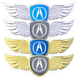 Acura Logo Metal Wings Car Front Hood Bonnet Center Sticker Emblem