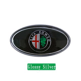 Alfa Romeo Elliptical Metal Car Window Sticker Emblem Badge Decal
