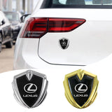 Lexus Car Logo Shield Metal Auto Window Sticker Emblem Badge Decal