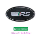 Skoda Elliptical Metal Car Window Sticker Emblem Badge Decal