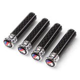 4pcs/set BMW M Power Hamann Alpina Carlsson Logo Car Door Bolt Lock Pins Gate Lock Screws