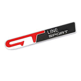 Renault GT Line Sport Logo Metal Car Rear Sticker Emblem Badge Decal