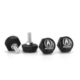4pcs/set Acura Logo Stainless Steel Car License Plate Bolts