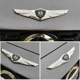 Dodge Metal Wings Car Front Hood Sticker Emblem Badge Decal