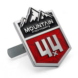 Jeep Mountain 4x4 Metal Car Front Grille Emblem Badge Auto Trunk Sticker Decal