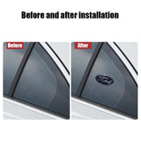 Ford Mustang Elliptical Metal Car Window Sticker Emblem Badge Decal