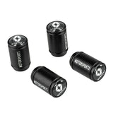4pcs/set Renault Logo Matte Car Air Valve Stem Caps Auto Tyre Valve Covers
