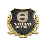 Volvo Metal Carbon Fiber Car Rear Sticker Shield Trunk Emblem Badge Decal
