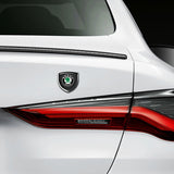 2pcs 39x39mm Skoda Shield Metal Car Window Sticker Emblem Badge Decal