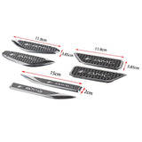 2pcs Mercedes Benz AMG Logo Metal Car Side Fender Sticker Emblem Badge
