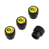 4pcs/set Renault Logo Car Air Valve Stem Caps Auto Tyre Valve Covers