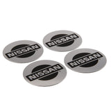 4pcs/set 60mm/65mm Nissan Car Wheel Center Hub Sticker Decal