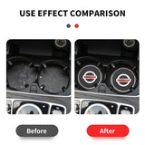 2PCS Nissan NISMO Diamond Car Water Coaster Cup Mat