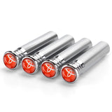 4pcs/set Toyota TRD Logo Car Door Bolt Lock Pins Gate Lock Screws