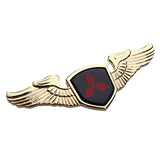 Mitsubishi Angle Wings Metal Car Front Hood Bonnet Sticker Emblem Badge