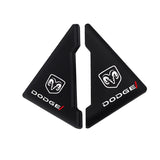 2PCS Dodge Car Door Corner Edge Cover Anti-Scratch Protective Sticker