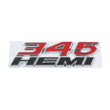 Dodge 345 392 HEMI Metal Car Rear Sticker Auto Side Emblem Badge Decal