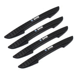 4pcs/set BMW M Power Car Door Protection Bumper Strip Anti Scratch Sticker