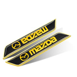 2pcs Mazda Logo Car Fender Side Sticker Decal Emblem Badge
