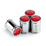 4pcs Jaguar Logo Car Tire Valve Caps