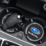 2PCS Subaru Diamond Car Water Coaster Cup Mat