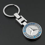 Mercedes Benz AMG Brabus Apple Tree Metal Car Keychain Key Ring Holder