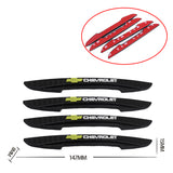 4pcs/set Chevrolet Car Door Protection Bumper Strip Anti Scratch Sticker